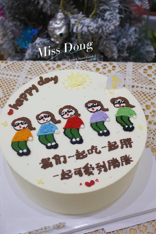 手绘姐妹蛋糕 商品图1