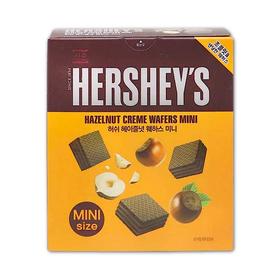 好时 榛子味巧克力威化饼干100g