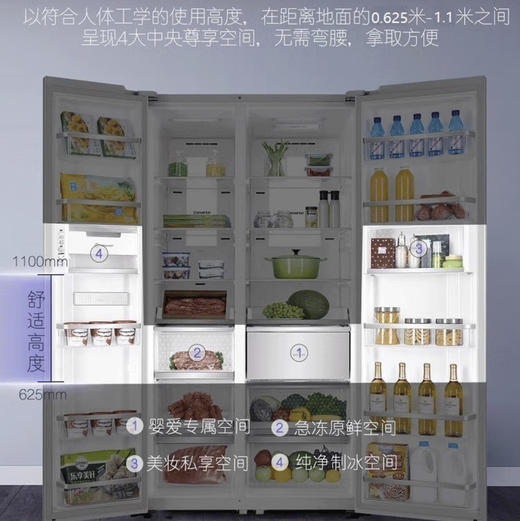 卡萨帝（Casarte）冰箱 BCD-801WLCSS79W1U1 商品图7