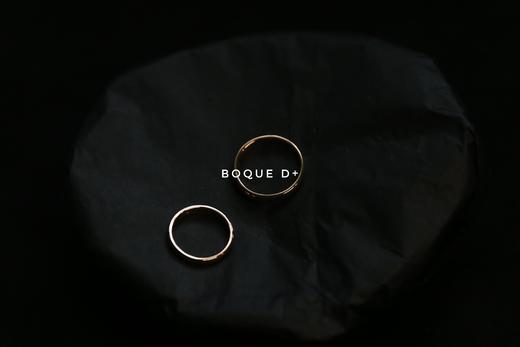 Boque d+ 宝趣定制原创设计18K金钻石定制对戒《love》 商品图5