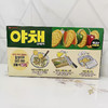 韩国进口 乐天蔬菜薄脆饼干大盒249g盒装多种蔬菜薄饼休闲零食品 商品缩略图0