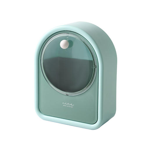 【化妆棉收纳盒】小型壁挂式挂墙翻盖可视盒子 放卸妆棉盒子棉片棉签化妆品盒 商品图4