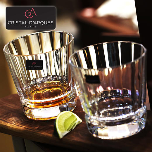 法国进口CDA水晶玻璃马卡萨6头水杯套装菱形啤酒杯果汁杯 商品图4