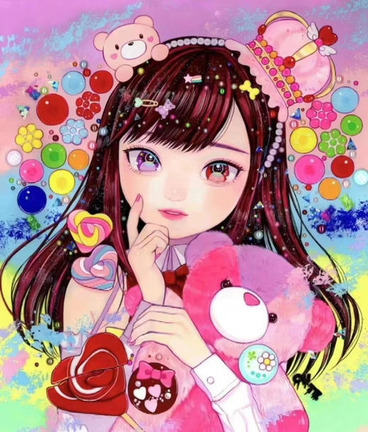 巽千沙都版画《守护-The little princess》 商品图0