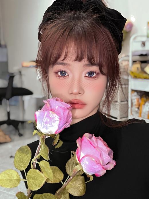 hancon&oh con 半年抛美瞳   暗夜精灵 直径14.5mm着色13.7mm 商品图6