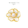 Manreya玛芮雅“雪浸白茶”山茶花胸针 商品缩略图0