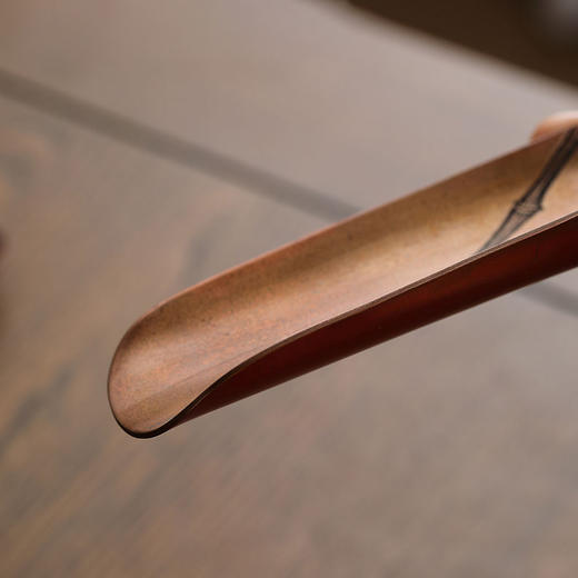 纯铜手工茶则  二件套茶铲茶勺茶拨赏茶器套组醒茶配件茶具 商品图7