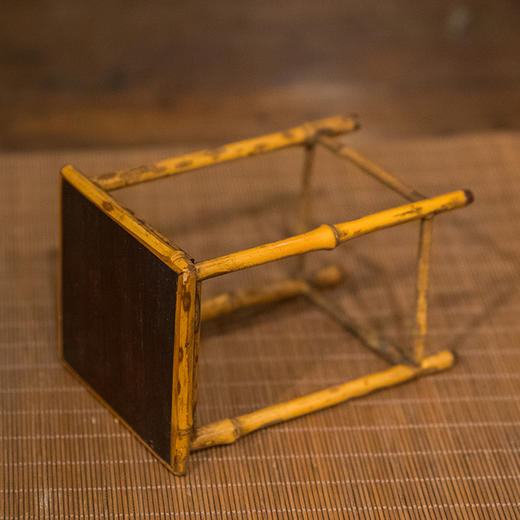 清 湘妃竹小花架摆件 商品图1