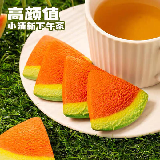 波波体牛油果，西瓜，曲奇饼干80g儿童早餐饼干高颜值下午茶网红零食点心 商品图2