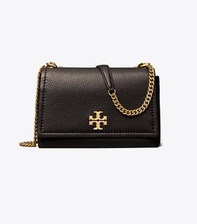 拼手速！Tory burch TB 专柜黑五限定款 鹅卵石牛皮单肩链条翻盖包！限时好折￥2990直邮到手！