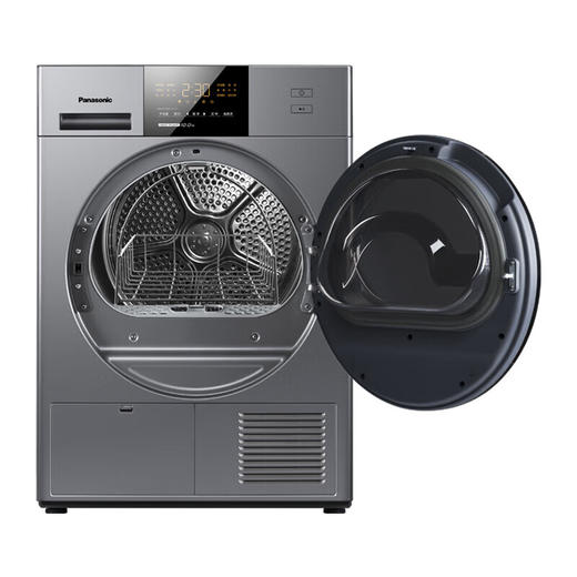 松下(Panasonic)洗烘套装热泵变频10kg滚筒洗衣机全自动+10kg干衣机烘干机除菌烘大容量XQG100-E10V+NH-EH10G 商品图2