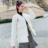 民族风盘扣刺绣羽绒服，复古宽松90白鸭绒HR-WH19389 商品缩略图0