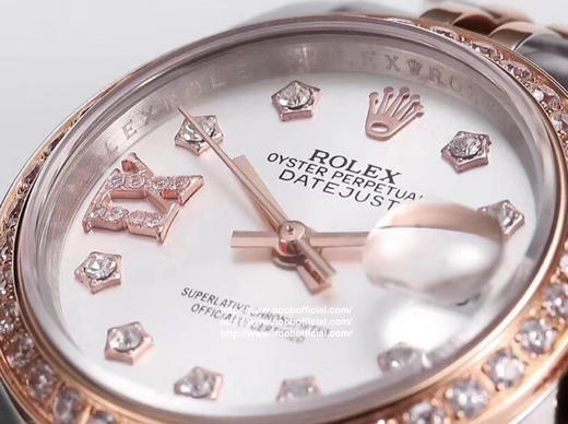 NOOB出品，女装日志型28㎜日志型279174-0009 ①：女装日志型的蚝式表壳是坚固优雅、美比例的典范。采用316L不锈钢来锻造不锈钢腕表表壳，具备高抗腐蚀性。 商品图12