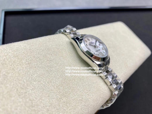 WF出品，劳力士 女装日志型28㎜日志型279174-0009 ①：女装日志型的蚝式表壳是坚固优雅、美比例的典范。采用316L不锈钢来锻造不锈钢腕表表壳 商品图7