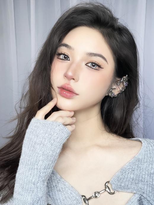 hancon&oh con 半年抛美瞳  五十度50°灰 直径14.5mm着色13.8mm 商品图7