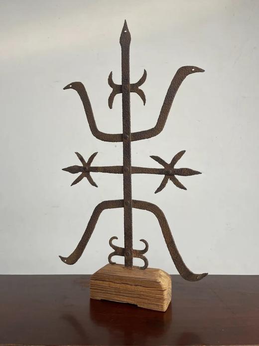 老铁”壽”字型大烛台，顺丰包邮 商品图7