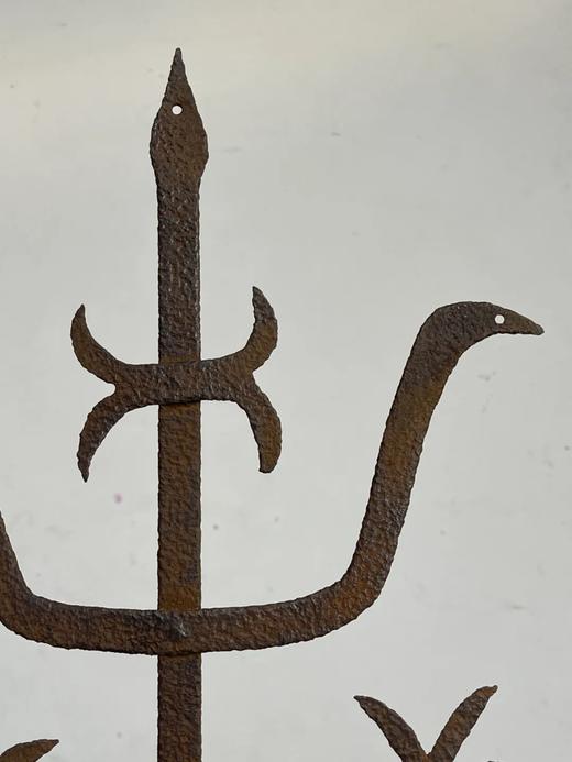 老铁”壽”字型大烛台，顺丰包邮 商品图11