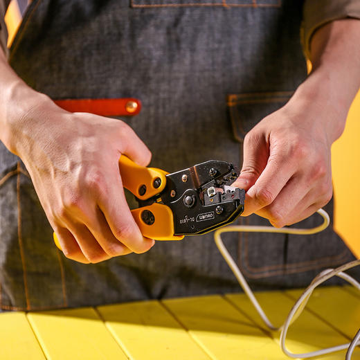 得力DL-L610绝缘端子压接钳 商品图3