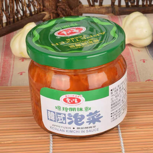 台湾进口爱之味韩式泡菜190g 韩国泡菜辣白菜朴家泡菜 商品图0