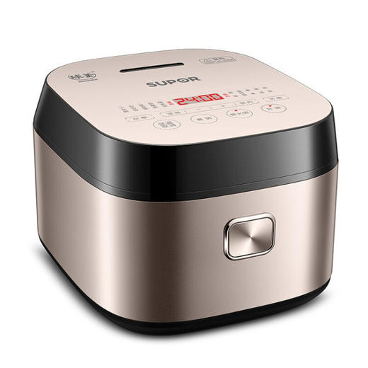 苏泊尔（SUPOR）SF50FC77 5L球釜内胆8-10人香槟金色纯平触控面板多功能家用智能电饭煲 商品图4