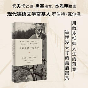 与瓦尔泽一起散步 卡尔·泽利希 著 还原伟大作家的平凡人生 如何用散步抵御人生的落寞 文学