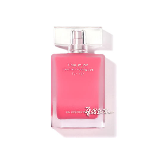 纳西索 玫瑰麝香诱人花卉淡香水EDT Narciso Rodriguez Fleur Musc for Her 纳茜素 小样/正装 商品图1