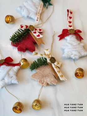 圣诞挂饰 毛毡车挂系列