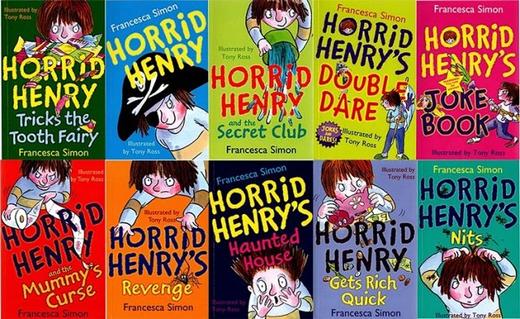 【6岁+】Horrid Henry 淘气包亨利  幽默爆笑章节书【赠音频&动画片】 商品图1