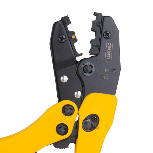 得力DL-L1绝缘端子压接钳(黄) 商品图1