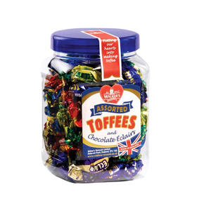 沃尔克斯英国进口什锦味海盐味太妃糖婚庆喜糖130g节日礼物年货