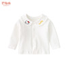 巴布雨纯棉儿童打底衫纯色宝宝打底衫A类百搭儿童衬衫女童打底衫 商品缩略图4
