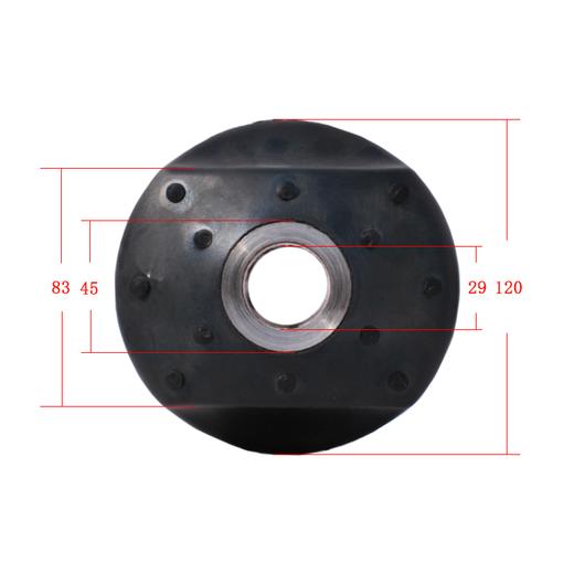 CBX25空悬橡胶衬套安装孔φ29-120*128赛夫SAF90008247（包邮） 商品图0