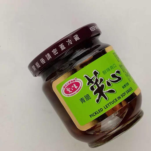 台湾酱菜 爱之味黄瓜脆条鲜脆条瓜180g玻璃瓶下饭 商品图0