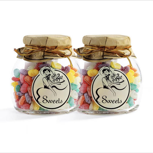 西班牙进口莎莎的店糖果水果糖瓶装零食伴手礼高颜值硬糖草莓玫瑰 商品图2