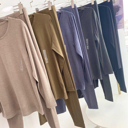 SUNJ522男士发热内衣套装 商品图0