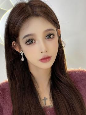 【年抛】 雪鹿棕 Loveiikira | 大直径14.5，着色13.9 | 【同品牌多副更划算选款完整色板内，记得下拉。】 棕色强混血  | 默认京东快递