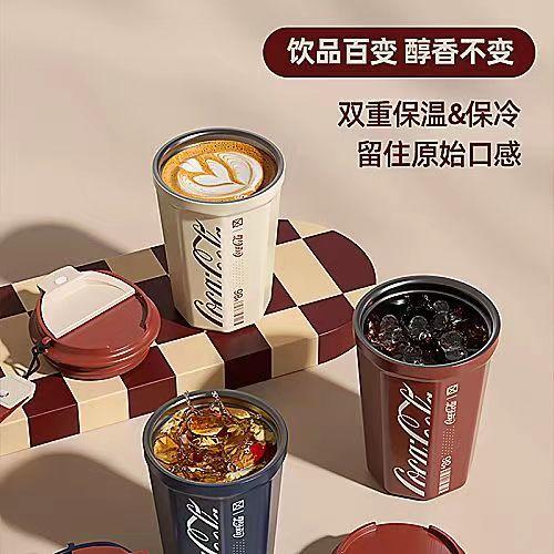 germ 复古咖啡杯 保温杯 可口可乐联名款 390ml 商品图1