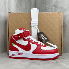 秋冬特惠💰750 LV男鞋 正确版 重金购入4双zp原鞋开发 Louis Vuitton x NIKE Air force1 22ss