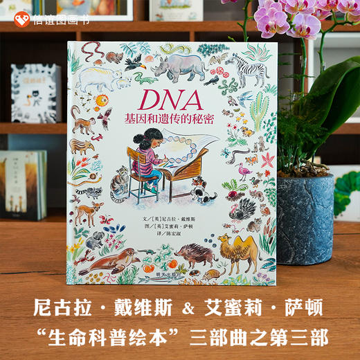 信谊 世界精选图画书 :DNA 基因和遗传的秘密  精装3-8岁 商品图0