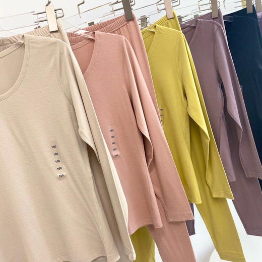 SUNJ521女士发热内衣套装 商品图5