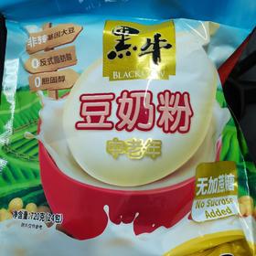 黑牛中老年豆奶粉720g