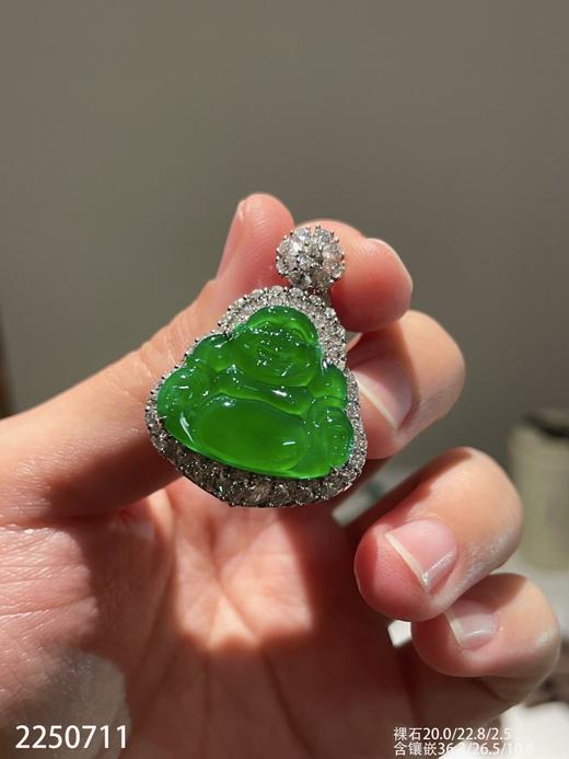 玻璃老坑佛公吊坠【2250711】具体价格微信咨询 商品图8