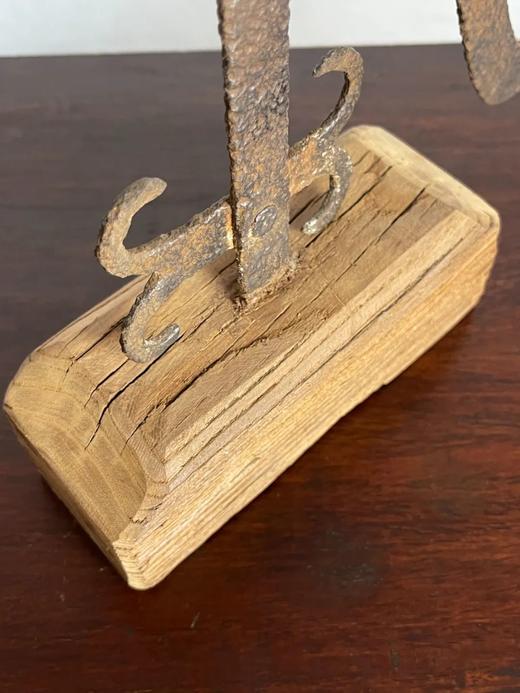 老铁”壽”字型大烛台，顺丰包邮 商品图8