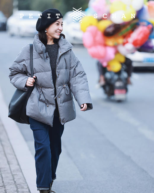 PETIT SCHAN小闪 CLO#157 warm jeans 暖绒牛仔 黑科技沁暖绒斜纹加绒秋冬牛仔 商品图5