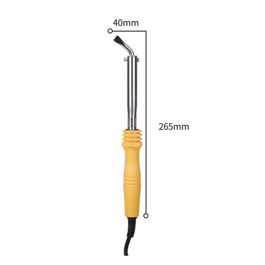 得力DL88075外热式恒温电烙铁弯头75W(黄) 商品图2