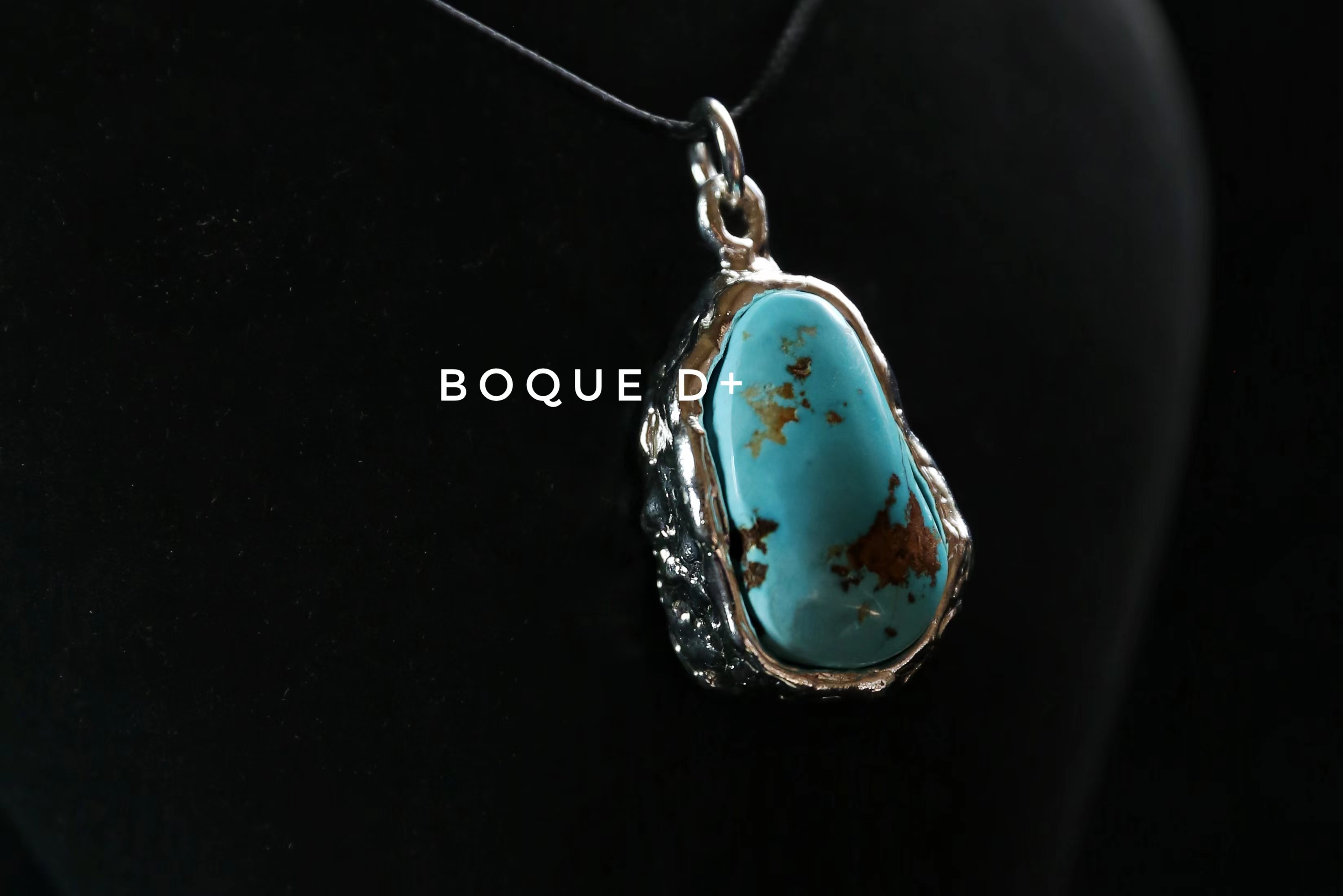 Boque d+ 925银绿松石自由创意定制吊坠合集