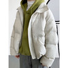 「三色可选！90白鸭绒」鹿西立领短款轻薄羽绒服 女冬季新款小个子90白鸭绒外套上衣 商品缩略图0