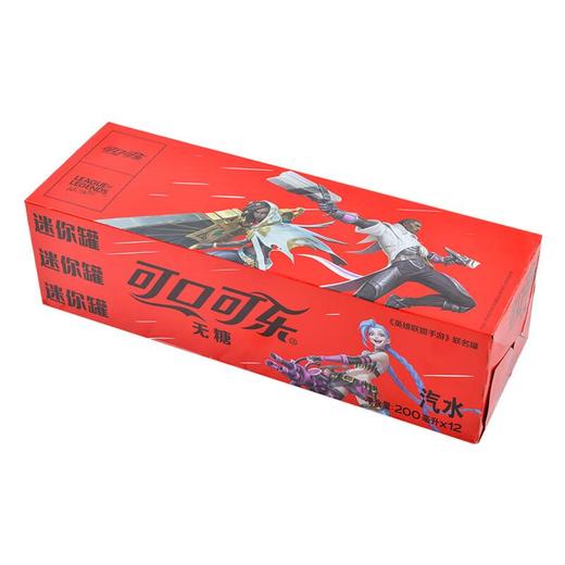 可口可乐（Coca-Cola） 可口可乐 零度汽水无糖 200ml*12 商品图1