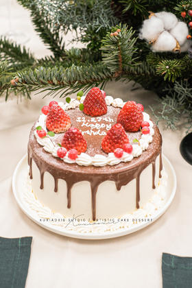 【草莓屋】韩式草莓（可写字）