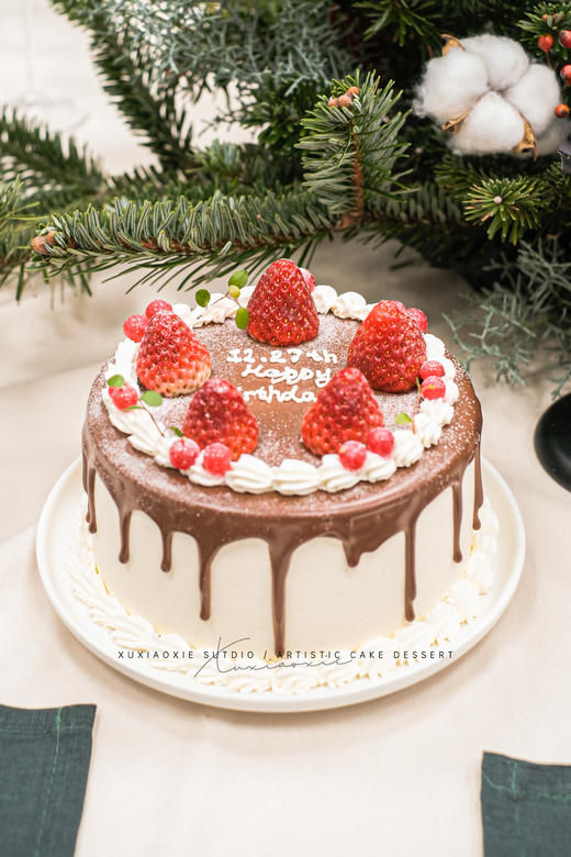 【草莓屋】韩式草莓（可写字） 商品图0